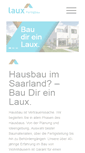 Mobile Screenshot of fertigbau-laux.de